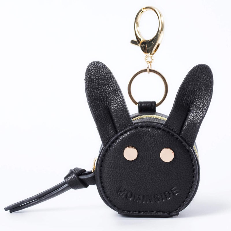 MOMINSIDE حافظة مصاصة MOMINSIDE مع مقبض - حافظة المصاصة تتصل بسهولة بحقيبة الحفاضات أو الحقيبة وتحمل 2 مصاصة أو واقي حلمة حافظة المصاصة مع مشبك وغطاء، حافظة مع قفل - Image 1